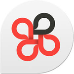 チャットワーク　赤のロゴ